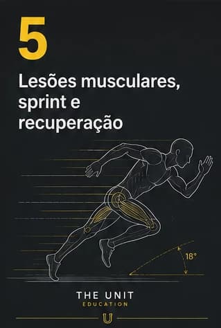 Capa do Módulo 5 — Lesões musculares, sprint e recuperação